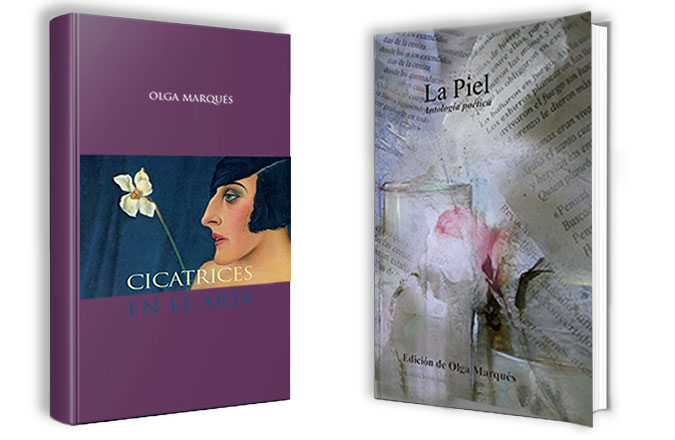 Olga Marqués Serrano. Autora Cicatrices en el Arte y La Piel, Antología poética